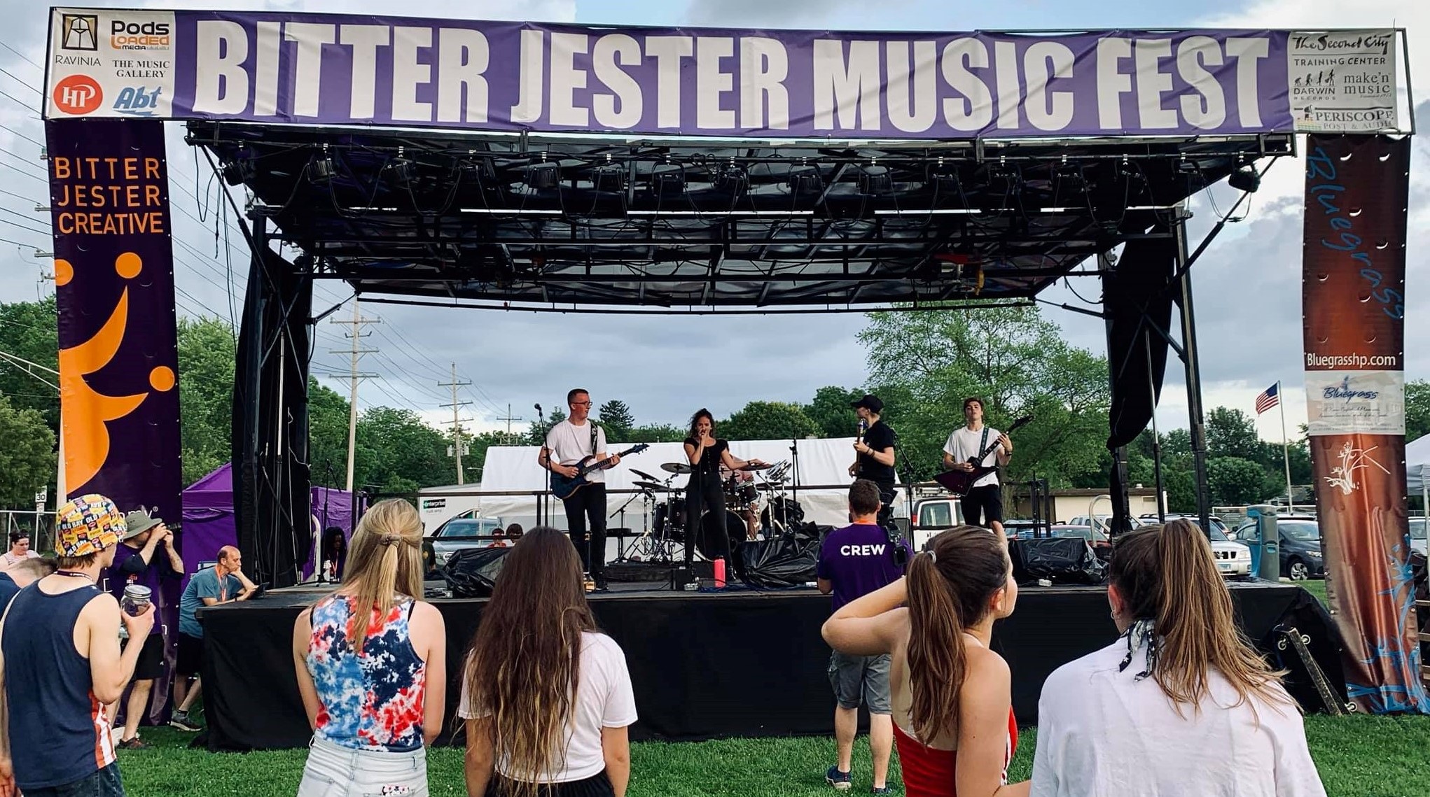 TTKH performing at the Bitter Jester Music Festival finals
